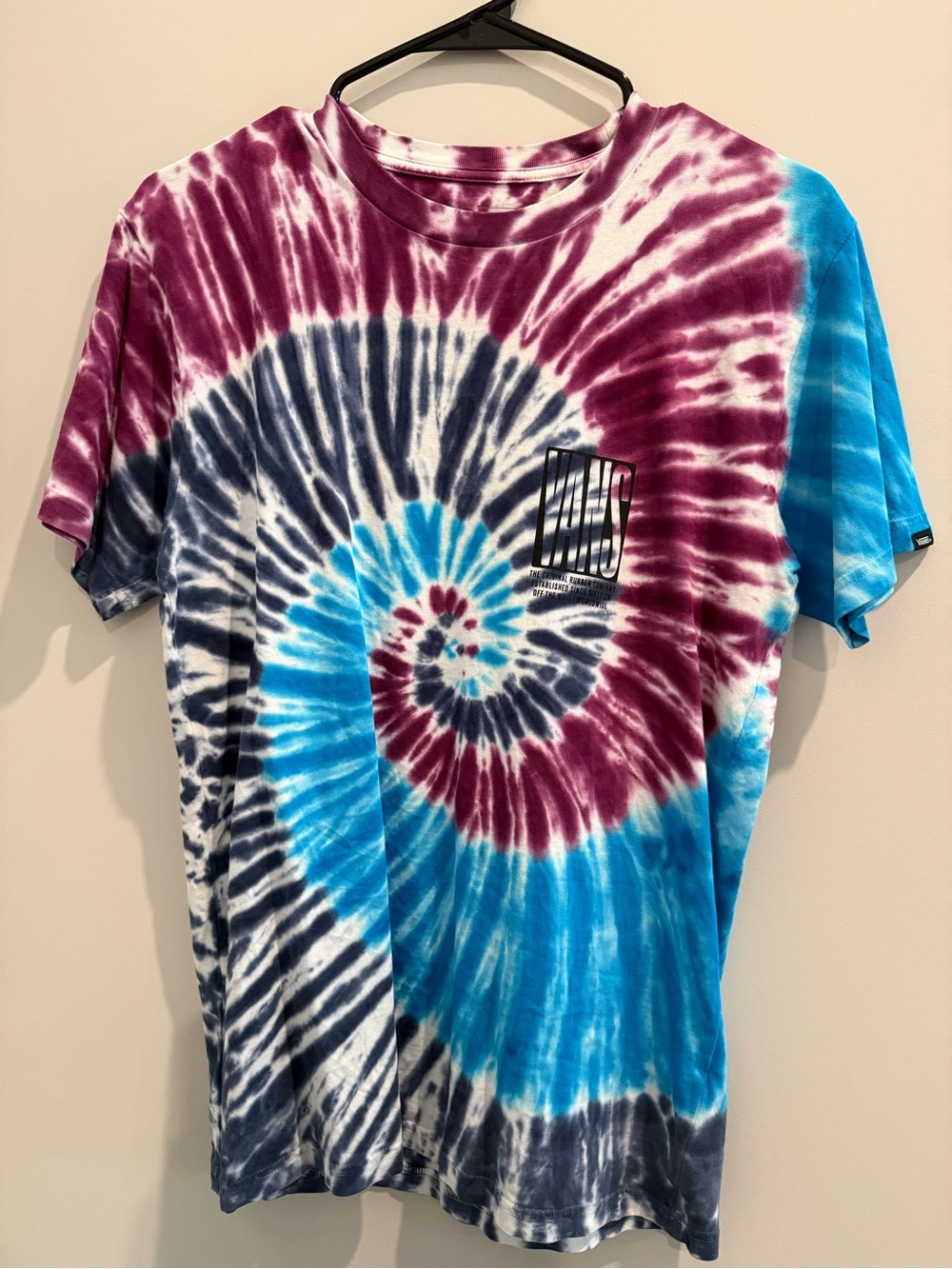 Vans tie dye tee